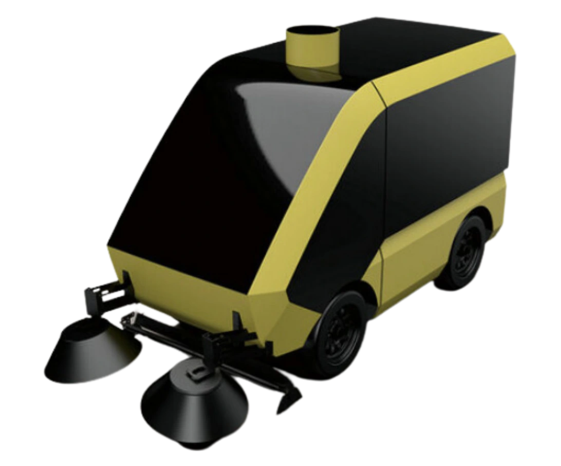Earthone - sw-s120 autonomous sweeper vehicle earthone dubai